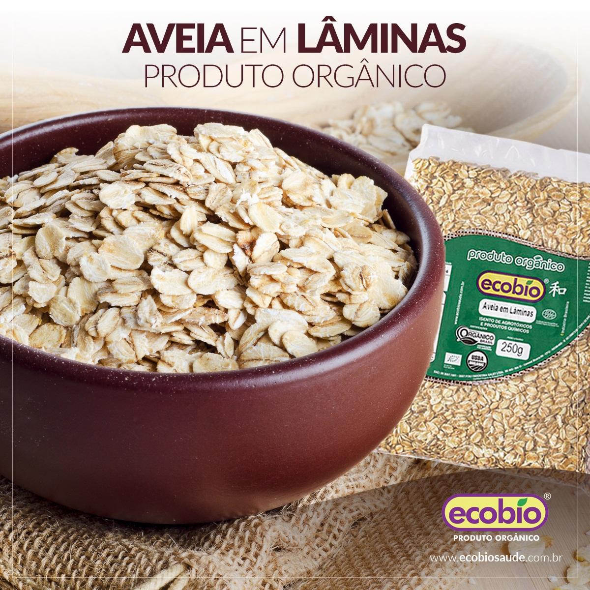 Aveia em Lâminas Produto Orgânico